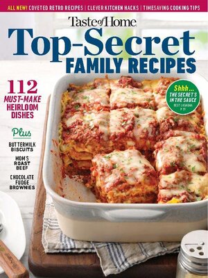 cover image of Top Secret Family Recipes 